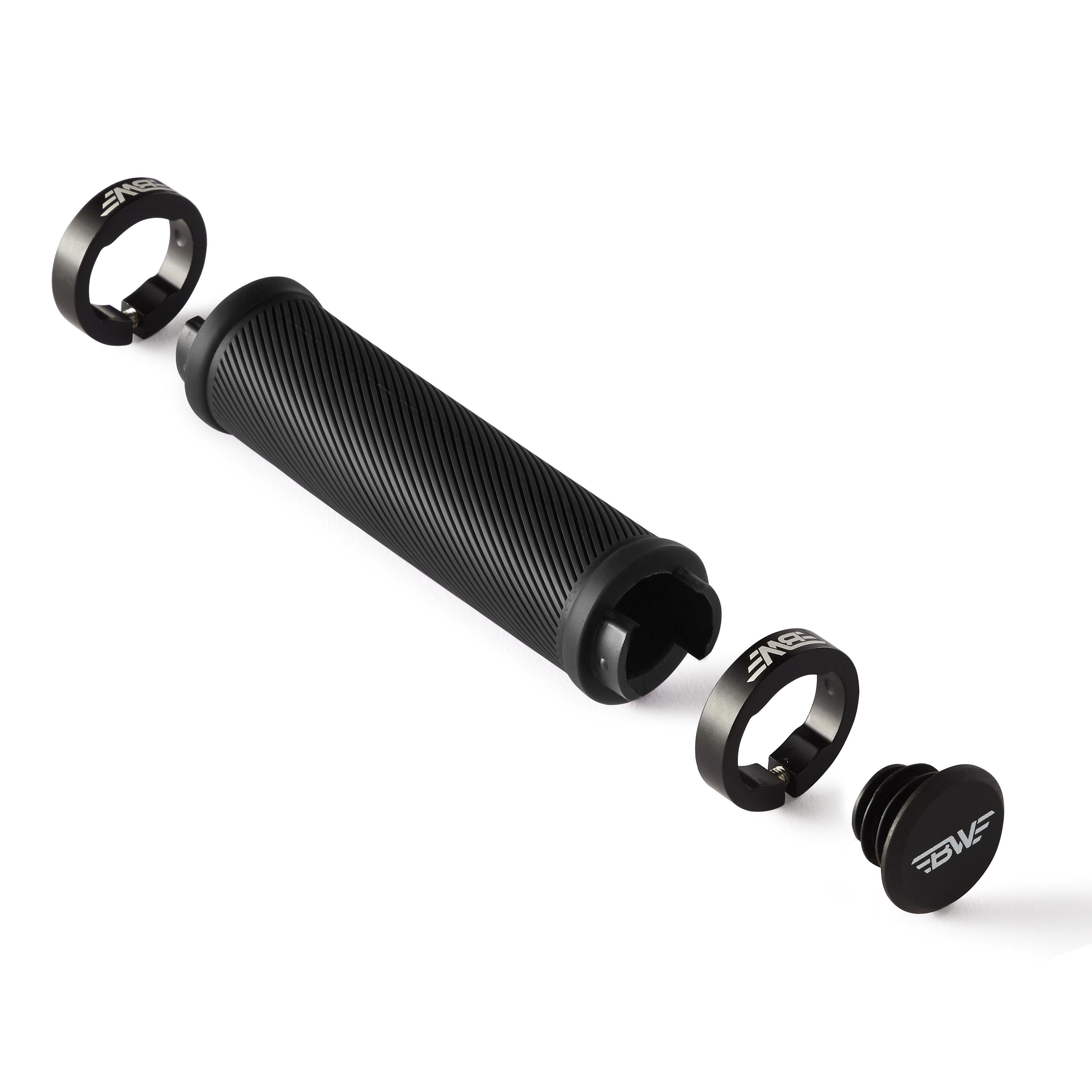 BW Chainline Grips Dual LockOn MTB Bike Handlebar Grips Color